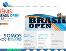 Tablet Screenshot of kochtavares.com.br